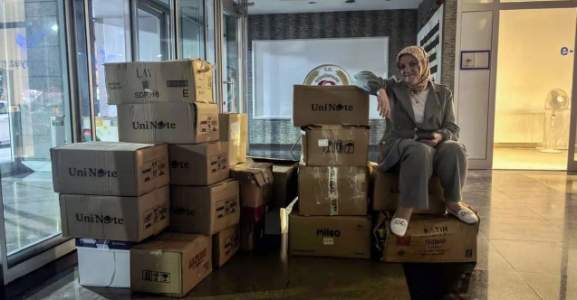 Ay Kadın Derneği’nden 200 Öğrenciye Kırtasiye Desteği: “Her Defter Bir Hayale Kapı”