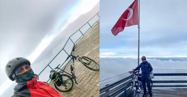 Dünyanın En Yüksekteki Mescidine Bisikletle Çıktılar