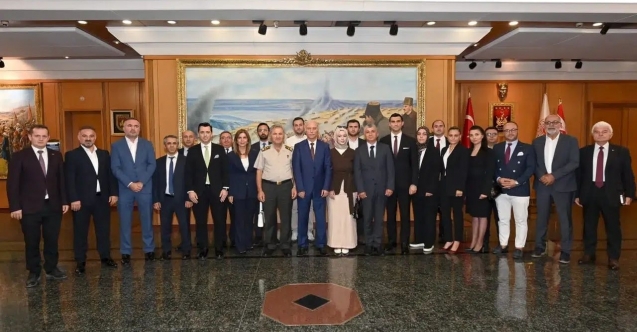 GÜMKON'dan Gümüşhane'nin gururu Orgeneral Metin Tokel'e anlamlı ziyaret