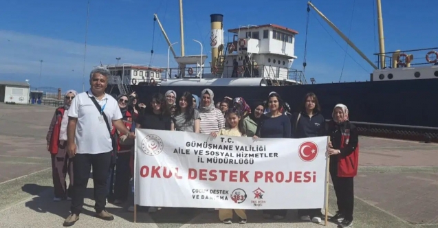 Gümüşhane'den Samsun'a kültürel gezi: Çocuklar milli mücadele tarihini öğrendi