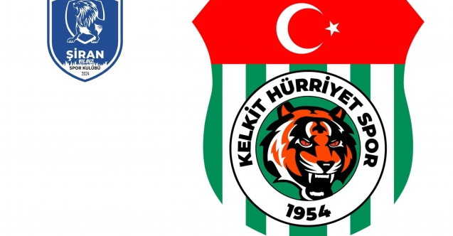 Şiran Yıldızspor ve Kelkit 1954 Spor"un fikstrü belli oldu