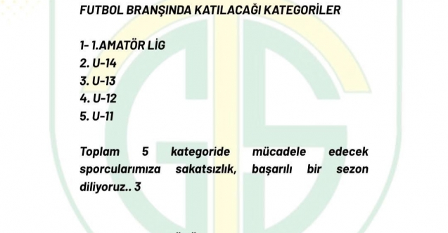 Tekke Spor Kulübü 1. Amatör Lig’de Mücadele Edecek