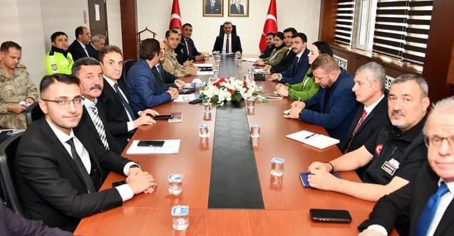 Gümüşhane'de ulaşımda kış tedbirleri görüşüldü