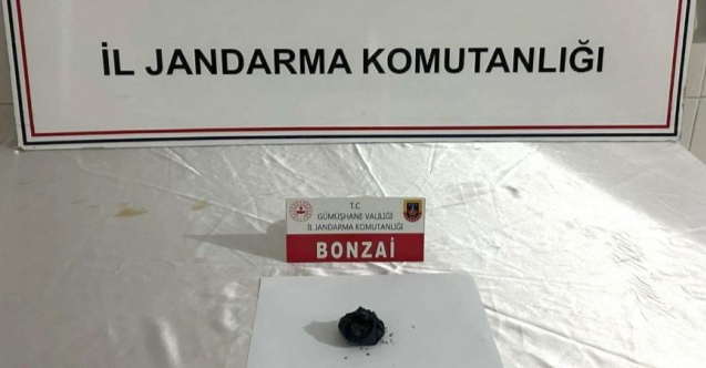 Gümüşhane’de Uyuşturucu Operasyonu: 12 Gram Bonzai Ele Geçirildi