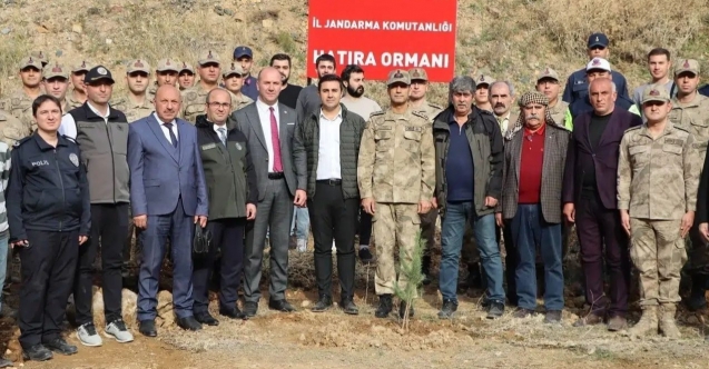 Jandarma bu kez 'Yeşil Vatan' için sahadaydı