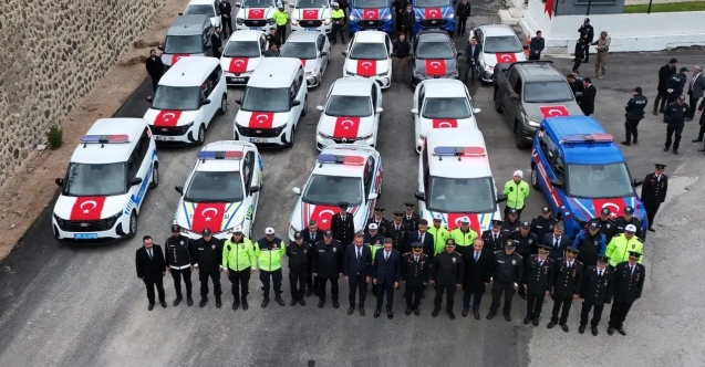Gümüşhane’de Emniyet ve Jandarma filosuna 28 yeni araç