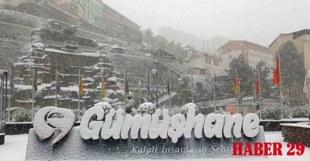 Gümüşhane’de Kar Tatili: Eğitime Öğleden Sonra Ara, Kamu Personeline İdari İzin