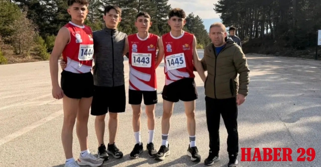 Gümüşhaneli atletlerden yarı finallere altın imza