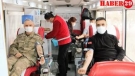 Jandarma Personeli Kan Bağışında Bulundu