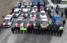 Gümüşhane’de Emniyet ve Jandarma filosuna 28 yeni araç