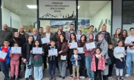 GÜDAK'ın Satranç Eğitimini tamamlayan 32 kursiyere sertifikaları verildi