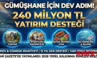 Gümüşhane ekonomisinde yeni dönem: 4 stratejik sektöre tam destek