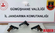 Torul’da Jandarma'dan silah kaçakçılığı operasyonu: 3 silah ve 2 şüpheli yakalandı