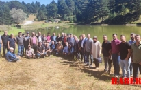 Altınpınar Köyü halkı Limni Gölü’nün tesisleşmesine karşı çıktı