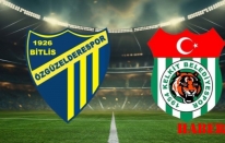 Ziraat Türkiye Kupasında 2. Tur Maçı; Onuksport Kelkit Hürriyet Spor Bitlis Deplasmanında