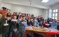 Köy okulunda teknoloji tasarımı yaptılar