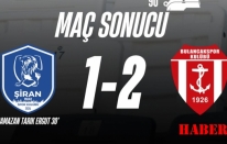 Şiran Lideri Elinden Kaçırdı 1-2