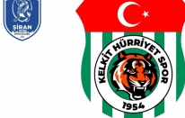 Şiran Yıldızspor ve Kelkit 1954 Spor"un fikstrü belli oldu