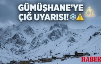 Meteoroloji’den Gümüşhane İçin "Sarı Kod"lu Çığ Uyarısı