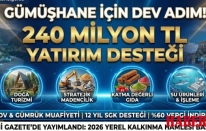 Gümüşhane ekonomisinde yeni dönem: 4 stratejik sektöre tam destek