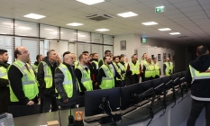 GÜMÜP, Silivri Seymen Enerji Üretim Tesisi'ni gezdi