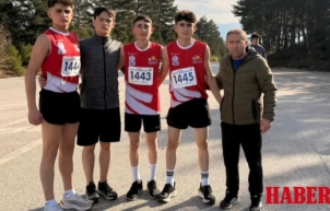 Gümüşhaneli atletlerden yarı finallere altın imza