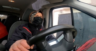 Gümüşhane’nin Safiye Ana’sı 28 yıldır direksiyon başında