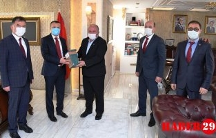 Eğitim-Bir-Sen Şubesi’nden Vali Taşbilek’e Ziyaret