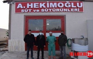 Kelkit TSO’dan Süt Ürünleri Tesisine Ziyaret