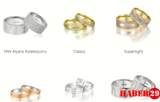 Pırlantalı Alyans Modelleri