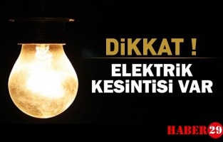Dikkat! Gümüşhane'de Elektrik Kesintisi Uygulanacak