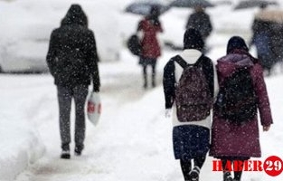 Gümüşhane'de Kar Tatili Uzatıldı