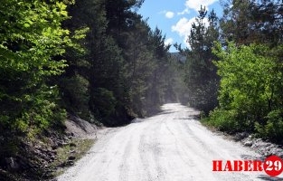 Torul Belediyesi’nden 5 km’lik stabilize yol