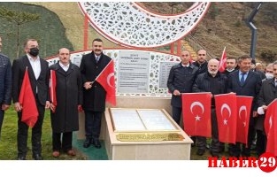 Zahit Üsteğmen anıtı yeni yerinde