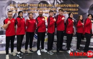 Dünya Bilek Güreşi Şampiyonasına Gümüşhaneli Sporcular Damga Vurdu.