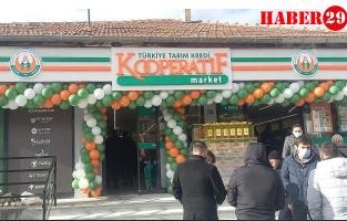Kelkit Tarım Kredi Kooperatifi Marketi Hizmete Açıldı