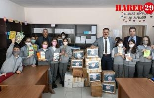 ŞİDEF’ten 41 koli kitap