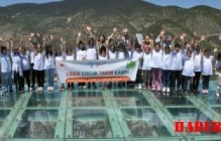 Gümüşhane’de Lider Çocuk Tarım Kampı Etkinlikleri Düzenlendi