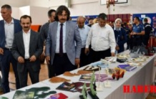 Kürtün Halk Eğitim Merkezi’nden Yılsonu Sergisi