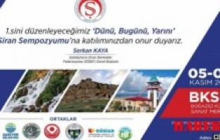 Rektör Zeybek Şiran Sempozyumunda Konuşacak