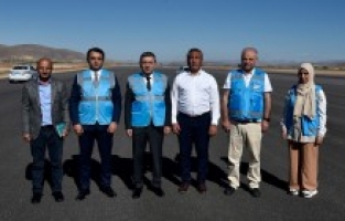 Gümüşhane-Bayburt Havalimanında çalışmalar sürüyor