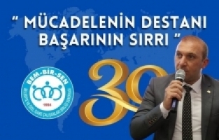 Bem-Bir-Sen 30 Yaşında