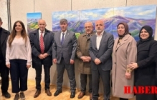 “Dağ” Resim Sergisi, Sanatseverlerle Buluştu