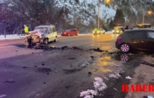 Gümüşhane'de Feci Kaza