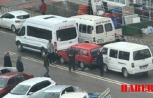 Gümüşhane’de zincirleme trafik kazası