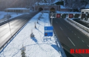 Zigana Tüneli'nden 8,5 ayda 2,5 milyon araç geçti