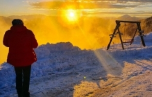 Zigana Dağı'nda Gün Batımı, Ziyaretçileri Büyülüyor