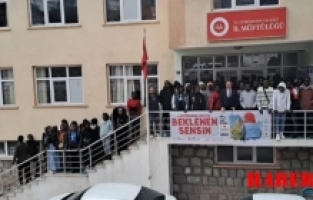 Gümüşhane'de Yurt Dışından Gelen Öğrencilere Ramazan Yardımı
