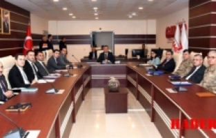 Gümüşhane’de seçim güvenliği toplantısı yapıldı