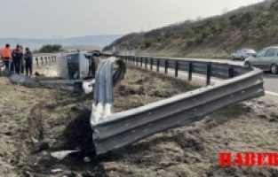 Gümüşhaneli Çift Bolu'da Kaza Yaptı: 1 Yaralı